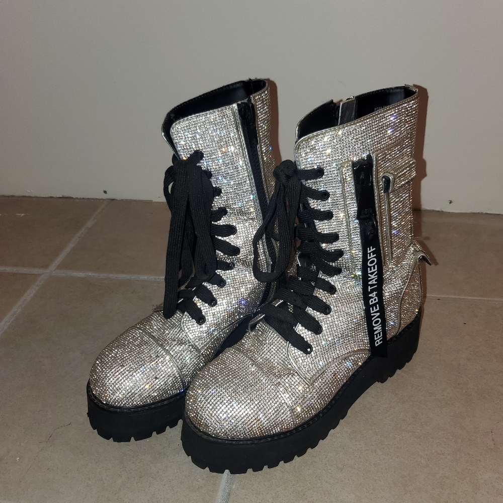 Dollskill Billionaire Bling Boots